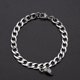 thumbnail image 4 of 2-Pack Magnet Couple Bracelet Couple Silver Heart Pendant Bracelet, 4 of 4