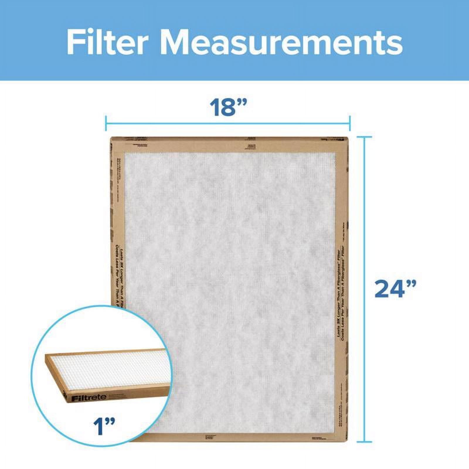 3M Filtrete Residential MPR Flat Panel Furnace Filter
