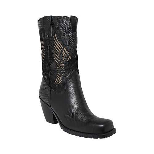 western biker boots