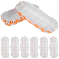 FRCOLOR 100 Count GreaseProof Paper Hot Dog Trays for Serving Snacks MultiUse Lightweight Design