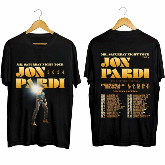 Jon Pardi - Mr. Saturday Night Tour 2024 Shirt, Fans Gift