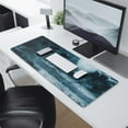 thumbnail image 2 of Enhance Your Space with the Moon Ocean Large Mouse Pad - 31.5x11.8 Inch, XXL Extended Gaming Desk Mat, Non-Slip Base, Stitched Edges for Computer, Office, Keyboard, Laptop, 2 of 7