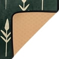 thumbnail image 3 of Yayeee Area Rugs for Living Room 5.2'x4' Non Slip Washable Bedroom Floor Carpet, Dark Green Plants, 3 of 5