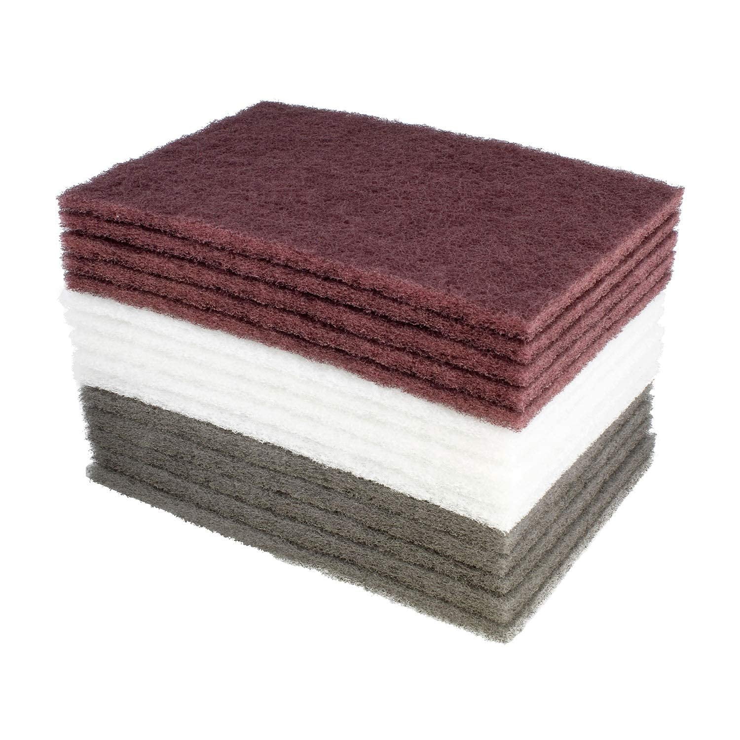 3M Scotch-Brite Scuff Pads 3M 07445/07447/07448 5 Pads of Each