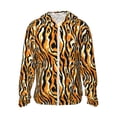 thumbnail image 1 of Lsque Zebra Pattern UPF 50+ Lightweight Sun Protection Men's Women's Long Sleeve Shirt, Hoodie Performance -Large, 1 of 7