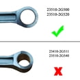 thumbnail image 3 of 4Pcs Connecting Rod For 2011-20 Sorento Sportage Hyundai Sonata 2.4L 23510-2G520, 3 of 9