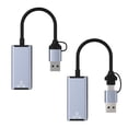 thumbnail image 1 of Adaptador de red Ethernet Adaptador de red portátil Cable convertidor (Gigabit) Likrtyny  Para estrenar, 1 of 9