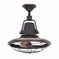 thumbnail image 5 of Bentley II 18 in. Indoor/Outdoor Tarnished Bronze Oscillating Ceiling Fan with Wall Control, 5 of 5