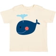 thumbnail image 3 of Inktastic Whale Cute Blue Boys or Girls Toddler T-Shirt, 3 of 5