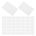 thumbnail image 1 of OUNONA 100Pcs White PVC Blank Cards Double Side Printable Plastic Business Card Stock for DIY Decoration, 1 of 8