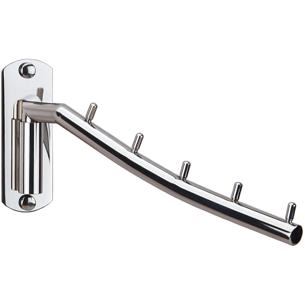 Details about   1-4 Hooks Coat Clothes Door Holder Rack Wall Mounted Hanger Stainless Steel 