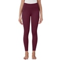 thumbnail image 2 of Cyglowse Women's Casual Sherpa Fleece Lined Warm Leggings Thicken Heavy Jogger Pants Wine 2XL, 2 of 6