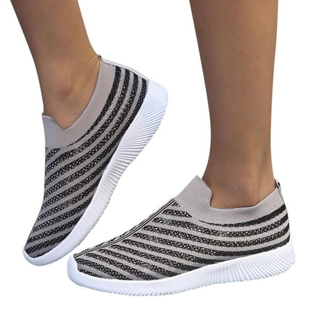 

Cathalem Wedge Wide Foot Women Breathable Lace Up Shoes Casual Shoes Unisex Lightweight Work Shoes Sporty Sandals Shoes Women Grey 8.5