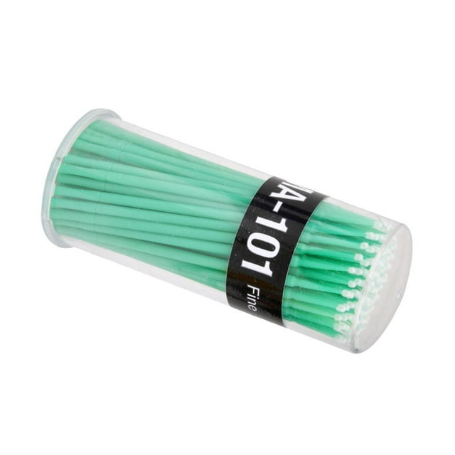 100x Cepillos de Pestañas Baoblaze Herramientas de Comesticos Profesional Color Verde