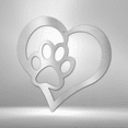 thumbnail image 2 of Puppy Love Steel Sign Laser Cut Powder Coated Home & Office Metal Wall Decor Multiple Sizes & Colors, 2 of 5