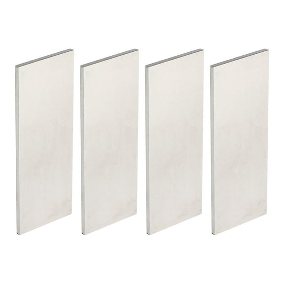 Uxcell 4 Pack Spring Steel 1095 for Knife Making Steel, 4" x 1 1/2" x 1/8" Steel