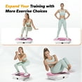 thumbnail image 4 of MERACH Compact Vibrating Plate Muscle Toner, Whole Body Vibration Plate Exercise Machine with Remote Control, 4 of 9