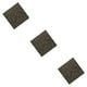 thumbnail image 2 of Kearding Alfombrilla de baño con diseño de guijarros, alfombra cuadrada antideslizante, ducha de baño, bañera, almohadilla de PVC, marrón negro 3piezas, 2 of 6