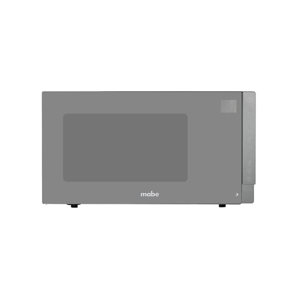 Horno de Microondas Mabe 1.1 Pies Cúbicos Digital 120V Panel Oculto Función ECO 10 Niveles de Potencia Acabado Espejo
