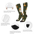 thumbnail image 3 of Honeii Mallard Ducks Wild Birds Print Long Socks,Novelty Design Socks Gift for Men and Women,Crew Socks,Calf Socks, 3 of 6