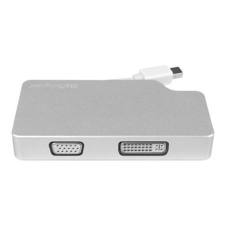 StarTech.com - DisplayPort to HDMI, VGA and DVI-D Video Converter - Silver