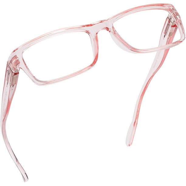 Readerest Blue Light Blocking Reading Glasses Blush 125 Magnification