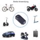 thumbnail image 5 of Alarma de bicicleta mejorada con control remoto, alarma antirrobo impermeable de 113 dB con ajuste de volumen y sensibilidad para bicicleta, motocicleta, scooter, automóvil, remolque, 5 of 7