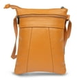 thumbnail image 4 of On-The-Go Soft Leather Crossbody Bag with Plus-Size Option, 4 of 5