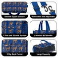thumbnail image 3 of Teacher Tote Bag,Cute Boxe Teacher Utility Tote Bag,Large Work Tote Bags for Women with Multiple Pockets,Top Zipper Closure,13.8x10.6x6.7 Inch, 3 of 5