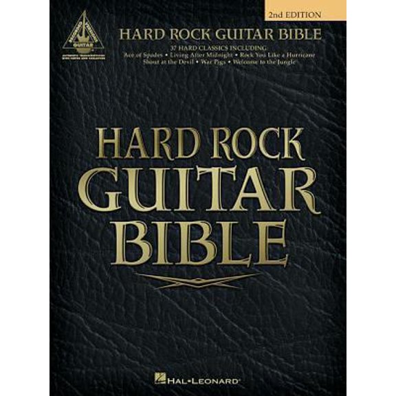 Pre-Owned Hard Rock Guitar Bible (Paperback) 0634022970 9780634022975