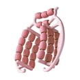thumbnail image 2 of DYNWAVECA 29 Wheel Fascia Muscle Relax Roller Circular Leg Clamp for Legs Shoulder Arm pink, 2 of 10