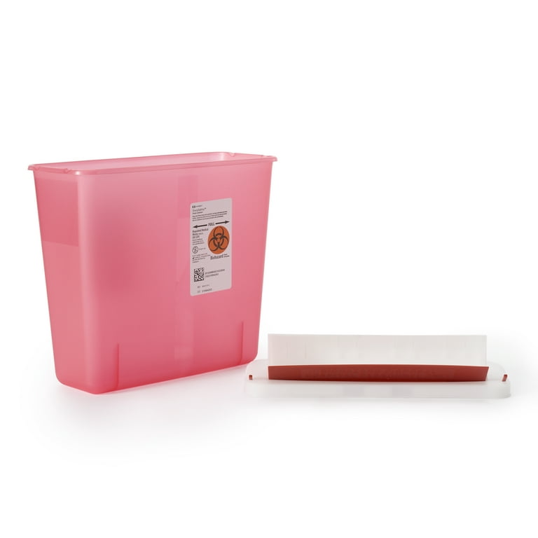 Sharps Container 2 Quart Horizontal In-Room