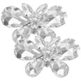 thumbnail image 1 of 2pcs Shoe Clips Rhinestone Shoe Bling Decorations Clips Shoe Charms for Pumps, 1 of 9