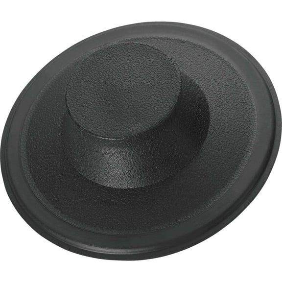 InSinkErator STP-PL 3.5" Heavy Duty Black Plastic Drain Stopper