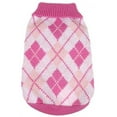 thumbnail image 4 of Argyle Style Ribbed Fashion Pet Sweater, 4 of 5