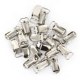thumbnail image 1 of 4x20pcs Cintas Chupete Suspender Clips Plata 11mm Sunnimix Clips para chupete, 1 of 6