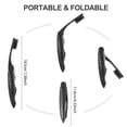 thumbnail image 3 of 8 Packs Travel Toothbrushes Individually Wrapped Black Folding Toothbrush for Travel Camping Portable Toothbrush, 3 of 5