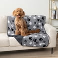 thumbnail image 2 of PetAmi Waterproof Pet Blanket Dog Bed Couch Cover for Furniture, Reversible Washable Soft Fleece, 2 of 8