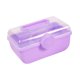 thumbnail image 2 of Caja de almacenamiento de accesorios para el cabello Organizador de accesorios para el cabello para niñas Caja de almacenamiento de joyas Púrpura, 2 of 9