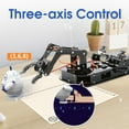 thumbnail image 4 of ACEBOTT 4 DOF ESP32 Programmable Robotic Arm Kit – STEM Educational DIY Robotics Kit Compatible with Arduino, App & Remote Control – Perfect Gift for Teens, Kids 8+, Coding & Engineering Learning Toy, 4 of 7