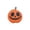 A, variant on Pumpkin Drink Coasters Halloween Decorations,Black Orange Cup Mats for Party Home Table Decor