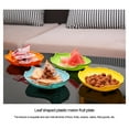 thumbnail image 4 of Bearachild Bandeja para aperitivos, para dulces, cesta de frutas, hoja de tamaño compacto, accesorios multifuncionales para fiestas, decoración, Cocina y Comedor Rojo, 4 of 6