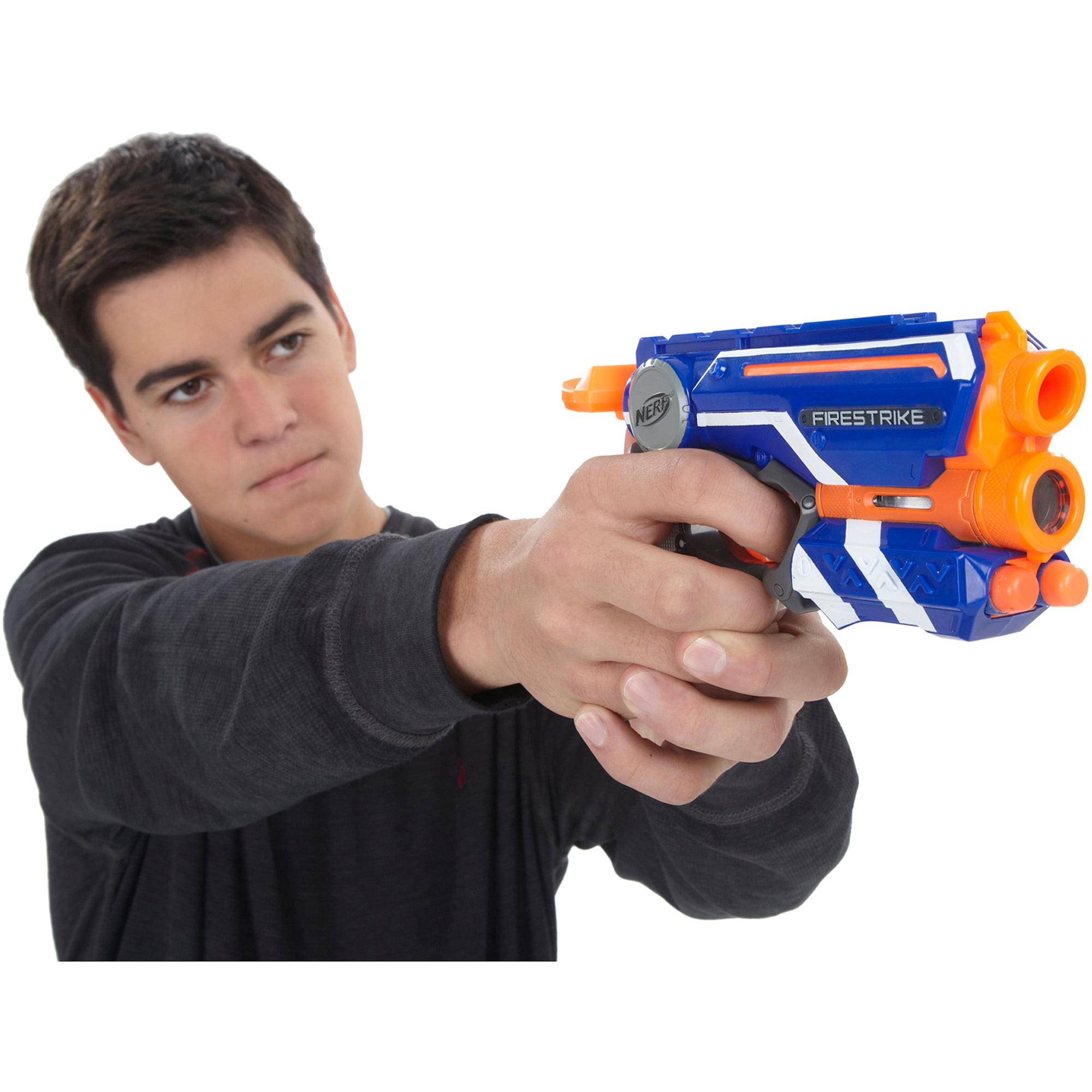 NERF N-Force Firestrike Elite Single Shot Foam Dart Pistol Blaster