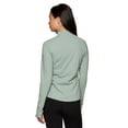 thumbnail image 2 of RBX Active Women's Mock Neck Lightweight Yoga Running Jacket With Zipper Pockets, 2 of 5