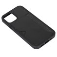 thumbnail image 2 of Funda protectora PU PC Funda ultra delgada para teléfono a prueba de golpes con billetera lateral para iPhone 12 MiniNegro, 2 of 5
