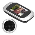 thumbnail image 3 of Video , Simple Operation Low Power Consumption  Function Infrared Night Vision Mode Long Standby Time Door Viewer  For Home Use For House Guests Silver, 3 of 8