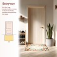 thumbnail image 3 of ODIKA 6'x9' Machine Washable Non-Slip Area Rug, Boho Blossom Bohemian Floral Motif High Traffic Rug, Ivory, 211808, 3 of 7