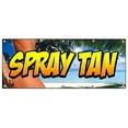thumbnail image 1 of 48"x120" Spray TAN Banner Sign Tanning Salon spa Lotion Signs Suntan, 1 of 4