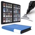 thumbnail image 1 of Carpeta D DACCKIT modelo A, azul cielo, 16 bolsillos, 1024 tarjetas, 1 of 9