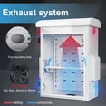 thumbnail image 5 of Outdoor Electrical Box, Cold-Rolled  Plate,  Alloy  Beam, One- Ventilation Design, IP65 , Wall/Pole Mounted (17.8" x 13.9" "), 5 of 7